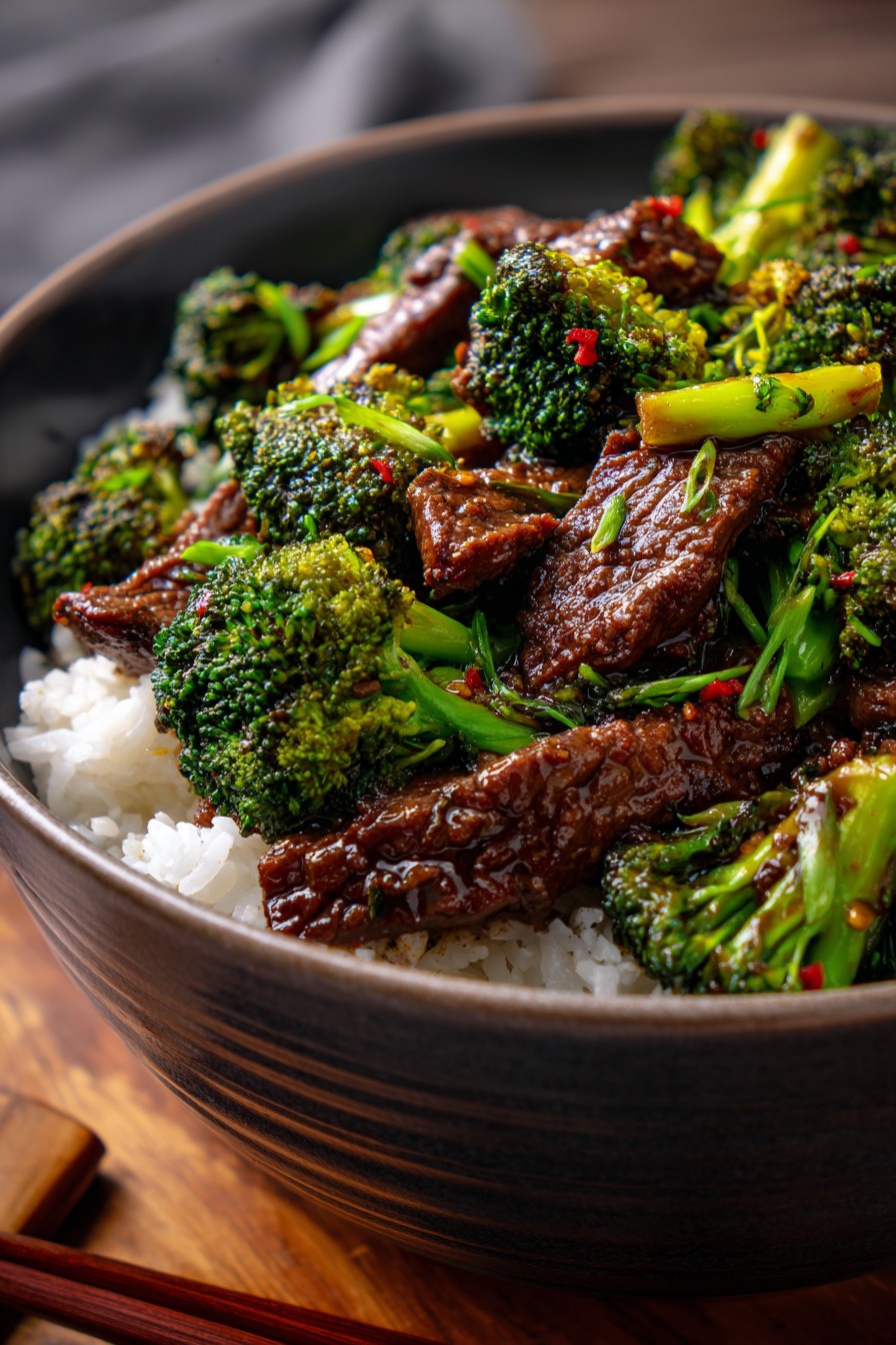 Air Fryer Beef and Broccoli