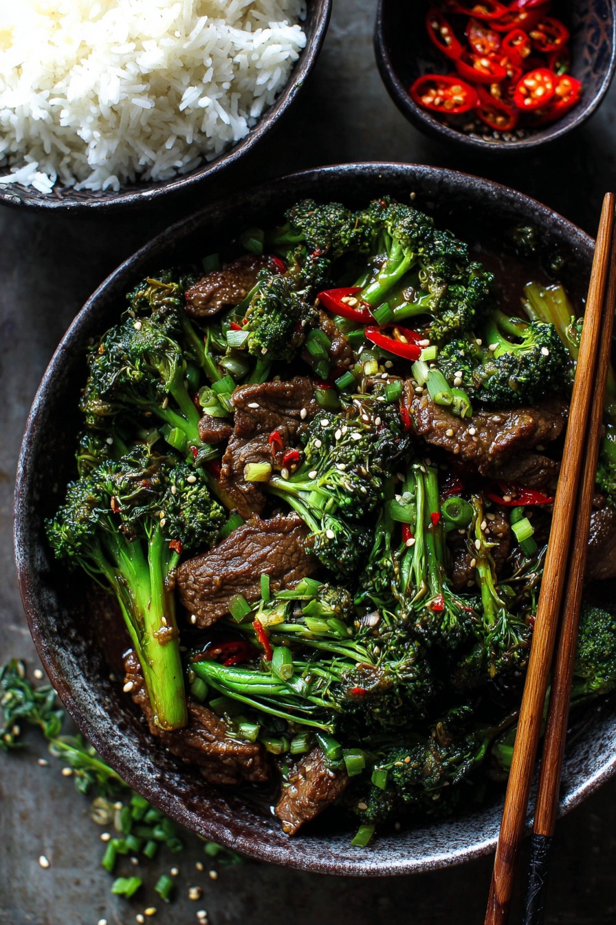 Chinese Beef and Broccoli