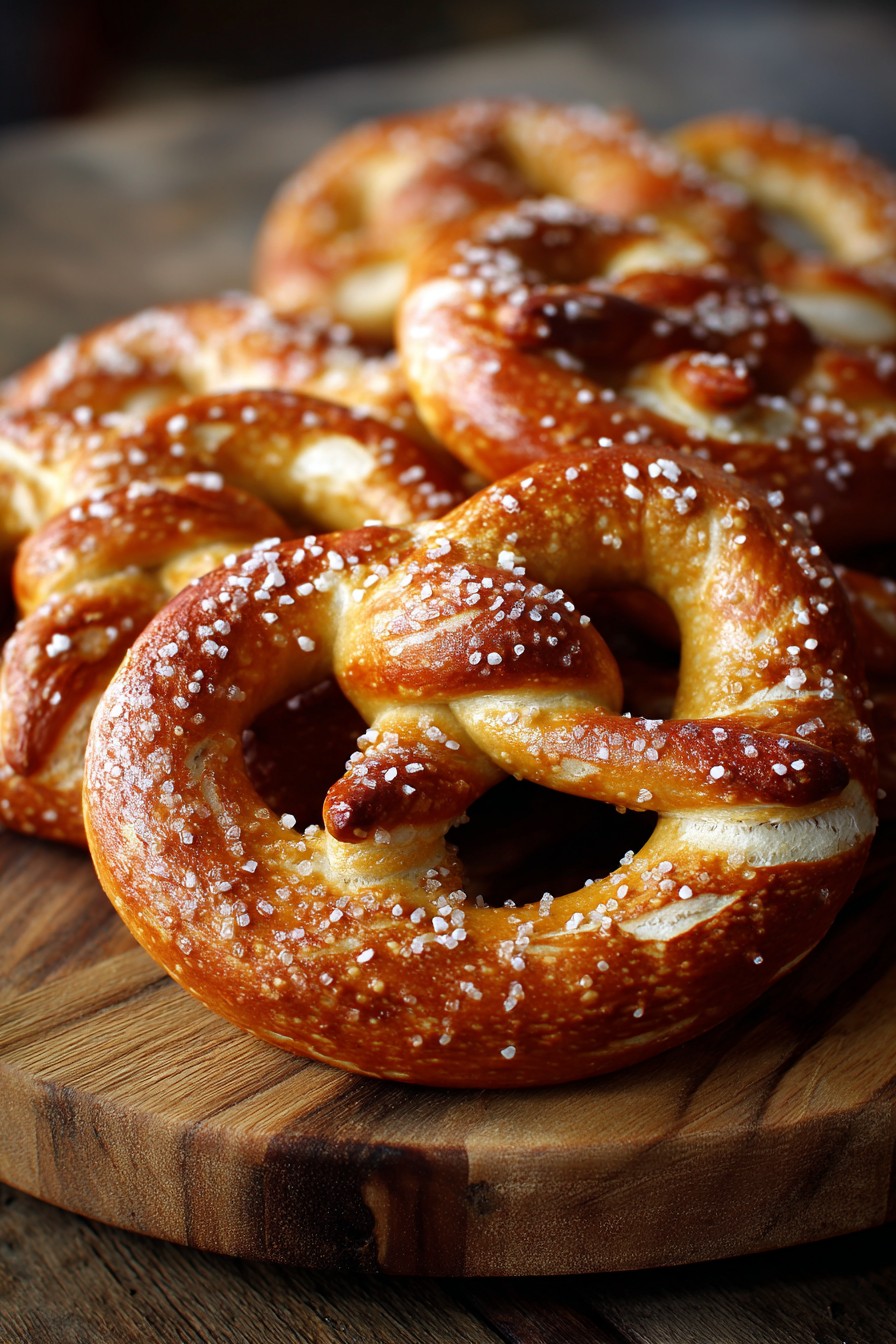 Cinnamon Sugar Soft Pretzels