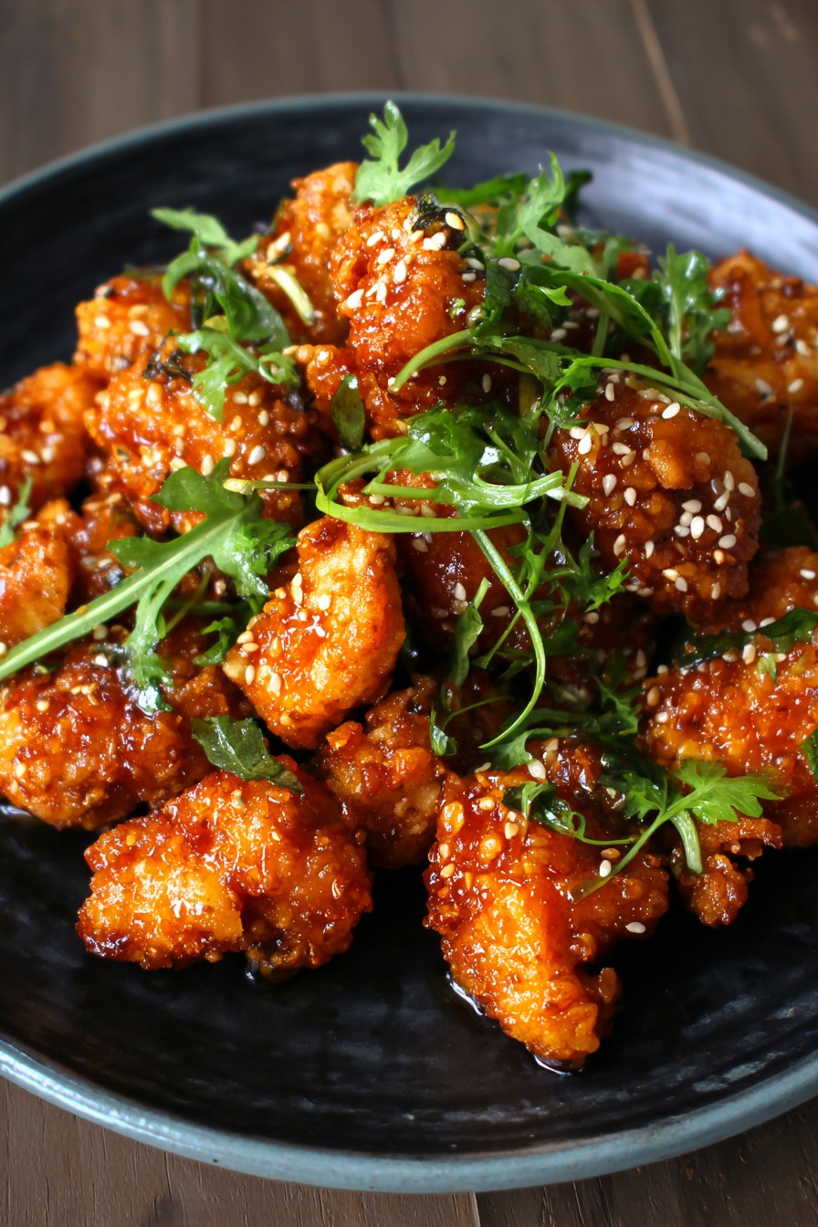 Crispy Bang Bang Chicken