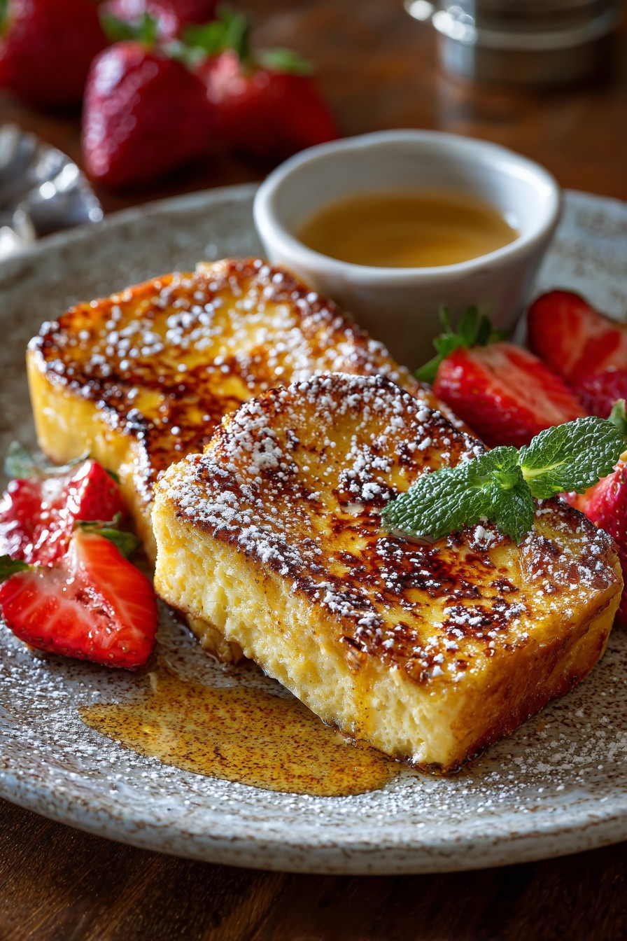 Crème Brûlée French Toast