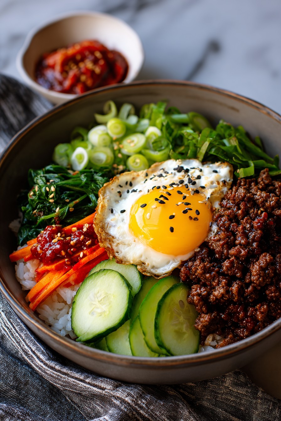 Korean Ground Beef Bowl