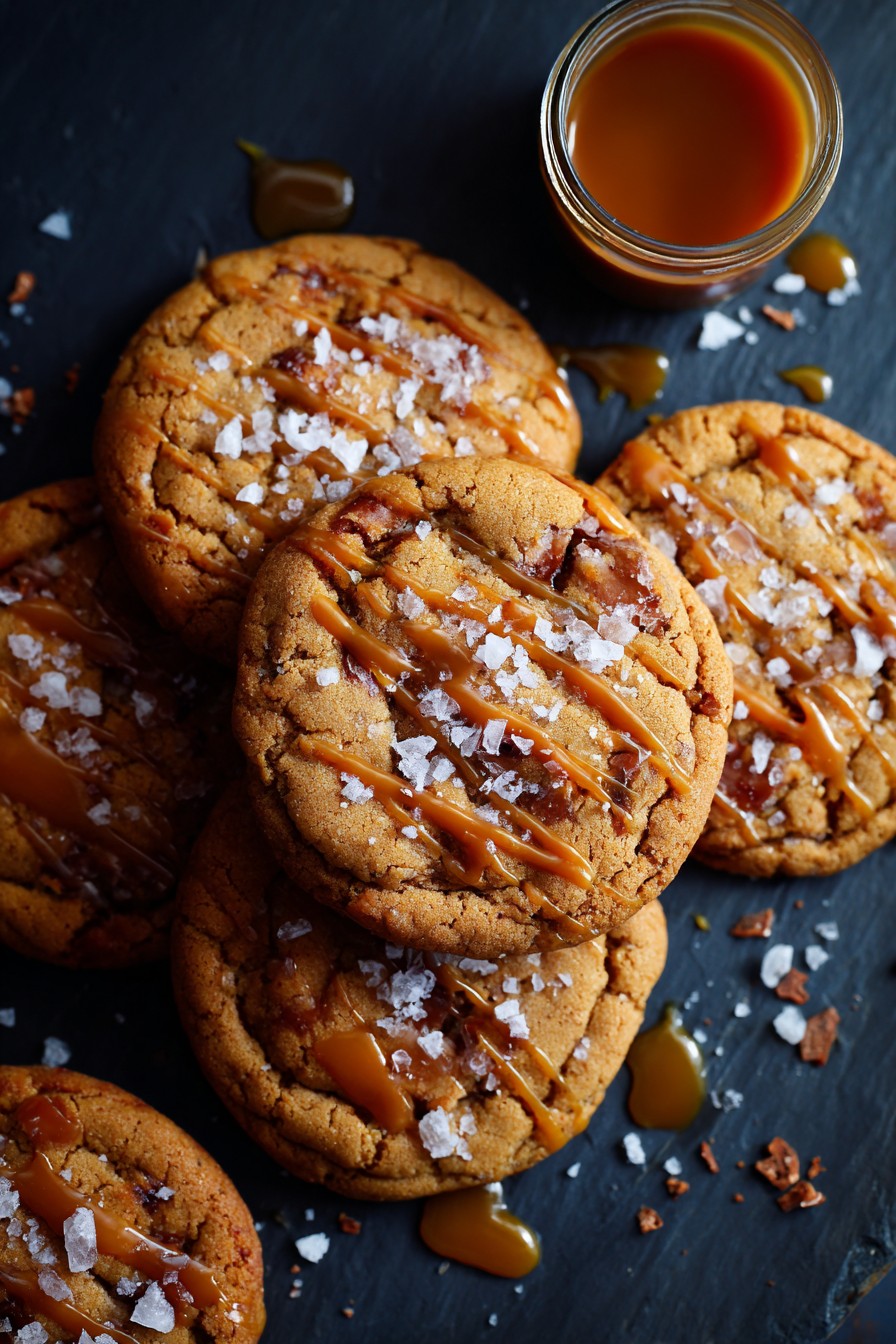 Salted Caramel cookies
